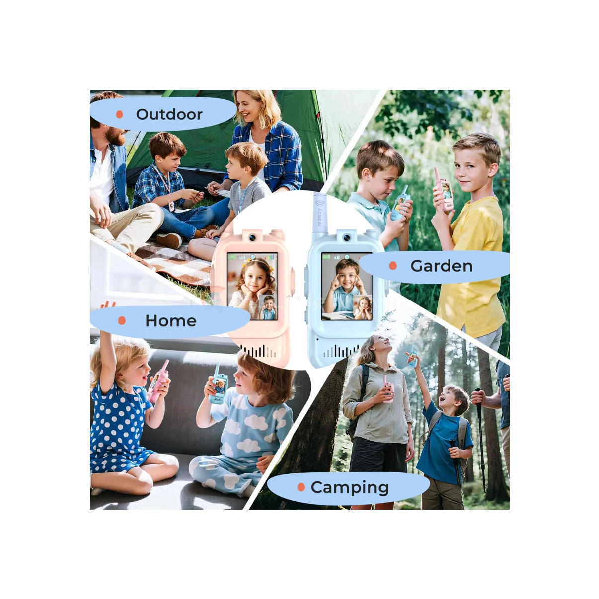 AdventureTalkies™ Video Walkie Talkies for Kids
